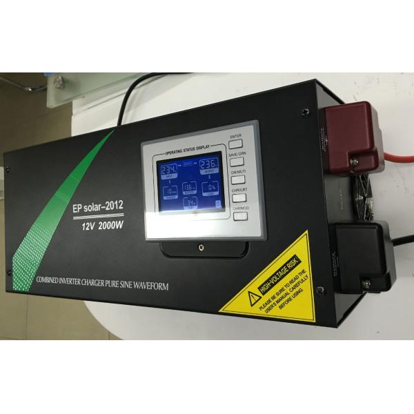 LCD Display Power Inverter 2000 Watt With CE / RoHS / ISO Approval
