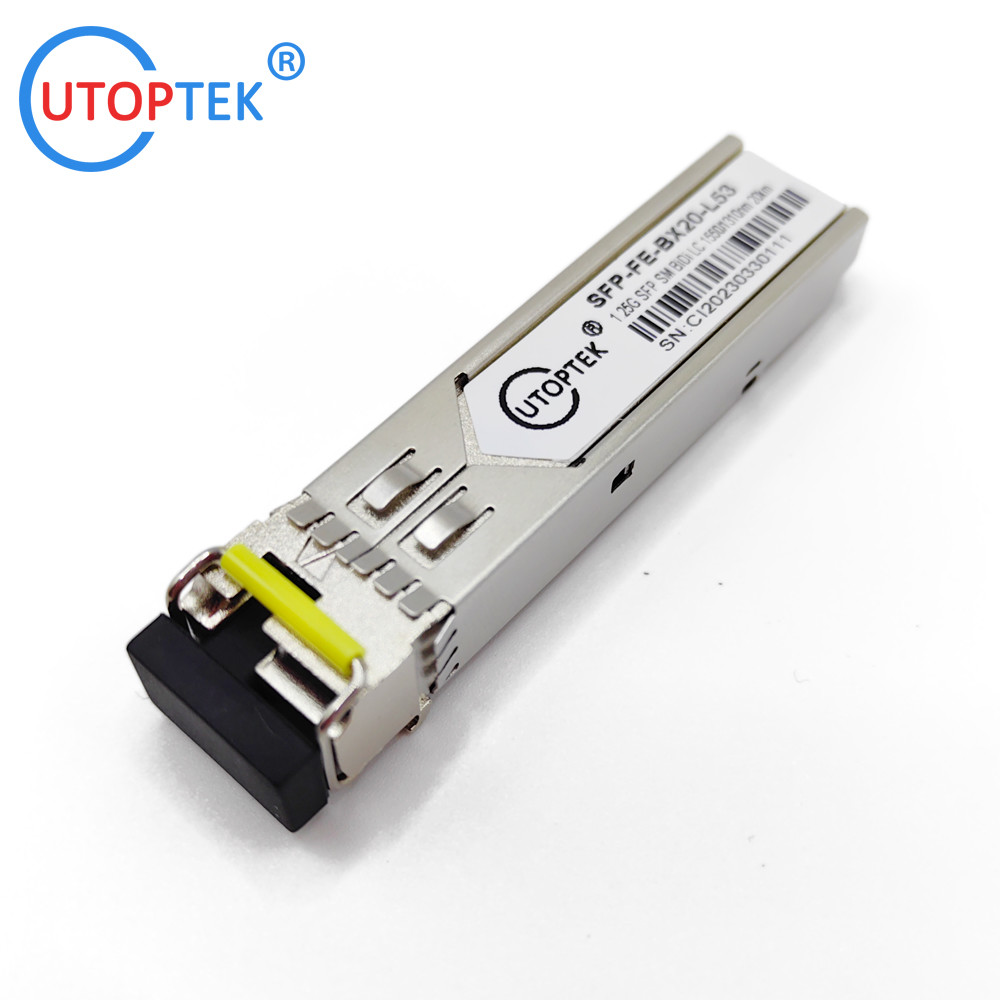 SFP 155M WDM/BIDI SC/LC DDM 20km~120km Fiber Optical Transceiver for ZTE/Cisco/Huawei/HPE/Aruba/Mikrotik Switch