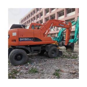 Wholesale DOOSAN150W DH150W DH150W-7 Wheel Excavator / Used DOOSAN DH 150 150W-7 KOREA Engine from china suppliers