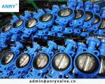 Flanged Wafer Lug Style Butterfly Valve CI GGG40 Body PN16 Disc Butterfly Valve