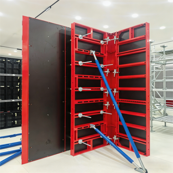 Heavy Duty Concrete Shutter Panels Modular Formwork System For High Rise Building