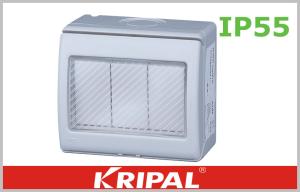 Wholesale OEM 1 2 3 4 Gang One Way SPST Grid Switches For Kitchen Appliances from china suppliers