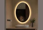 Fashion Smart LED Bathroom Mirror Anti Fog Oval Lighted Bathroom Mirror