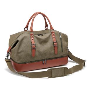 Wholesale Water Retardant Vintage Extra Large Canvas Duffle Bag OEM/ODM from china suppliers