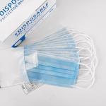 CE FDA APPROVED 3 Ply Disposable Face Mask Antiviral Respiratory Protection