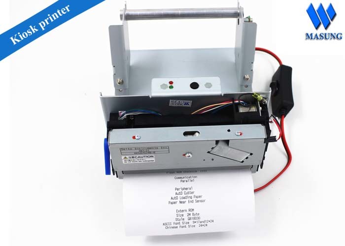Portable 4 Inch Easy Operation Kiosk Thermal Printer ROHS CE certificated
