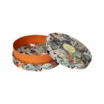 Pantone Color Diameter 14cm Chocolate Gift Packaging Boxes Pocket Sized