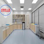 Stainless Steel / Full Steel Three Section Slider Hospital Disposal Treatment