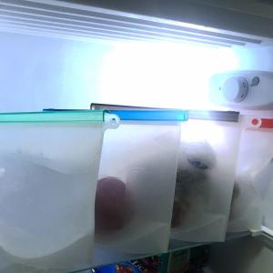 Wholesale Reusable Silicone Food Storage Bag High Quality Silicone Kitchenware Silicone Fresh Container from china suppliers