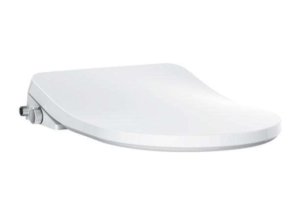 U Shape Heated Toilet Seat Cover , Electric Bidet Toilet Seat PP Plastic