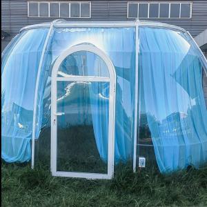 Wholesale PC Star Empty room Mobile homestay Hotel Scenic area Transparent restaurant dining Outdoor rooftop courtyard dome tent from china suppliers