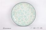 Round Shape Porcelain Dinner Plates 11" Large Pad Painted For Restaurant / Home