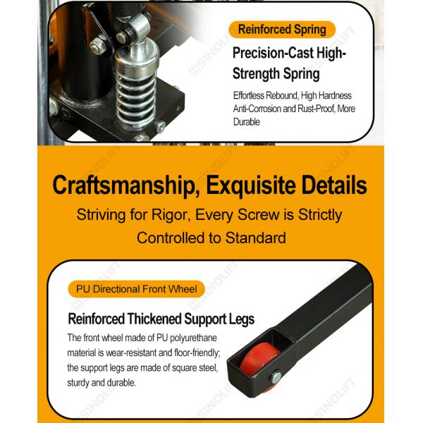 PS & FP Series Lightweight Manual Stackers
