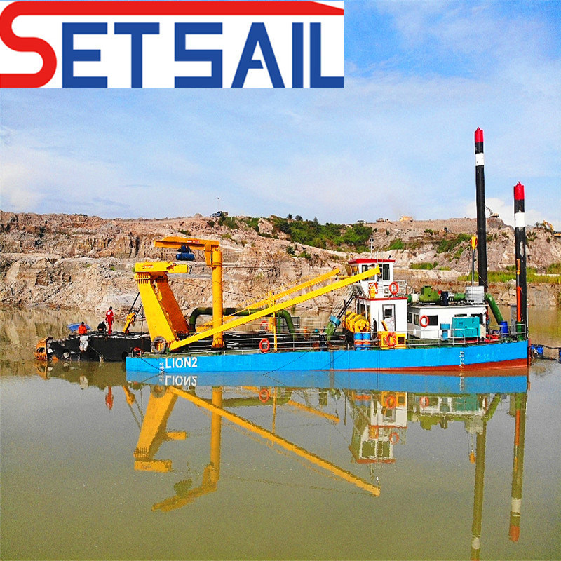 10inch Water Flow 1500m3 Cutter Suction Dredger Used in River