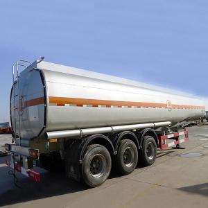 Wholesale Tri-axle diesel petrol gas delivery oil tanker trailer tank semi trailer from china suppliers