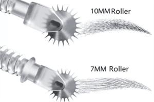 Wholesale 5G Weight Microblading Eyebrows Wheel Needle Sliver &amp; Transparent Color from china suppliers