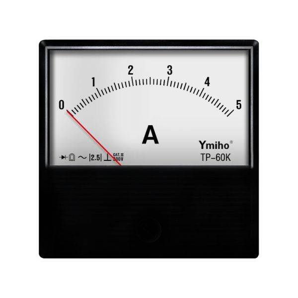 TP-60K 2093Analog Panel Ammeter 0-5A AC/DC for Welding Machine & Power Distribution - Durable Replacement for Yokogawa, Kangbili Meters