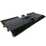 Black R55 R60 R80 R130 Excavator Track Shoes 35Mn 40Mn Material