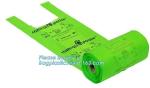 Shopping Biodegradable Compost Bags Food Packaging Supermarkt Disposable