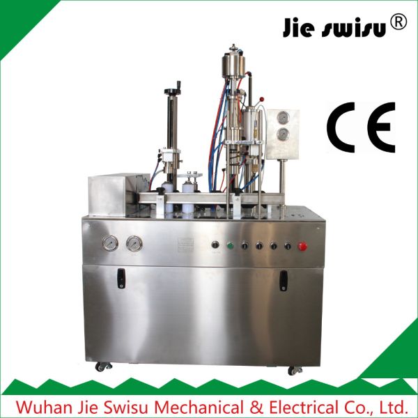 aerosol filling machine