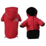 Winter Pet Clothes Warm Hooded Waterproof Thicken Fur Dog Jacket Coat