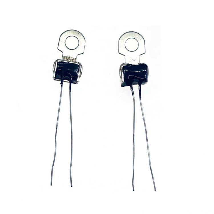 D1052 80C 90C 100C 100 Ohms For Industrial Inverter Cross Screw On PTC thermistor Limit Temperature Sensor PTC Thermistor