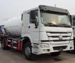 Jetting And Vacuum Sewage Suction Tanker Truck , Sewage Sucking Truck Combined