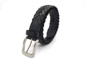 Wholesale Custom Braided Woven Womens Genuine Leather Belt from china suppliers