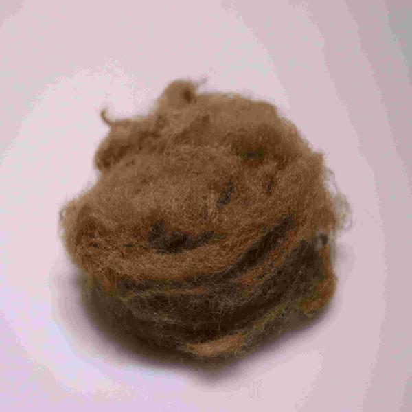 Eco-Friendly 4080 Polyester Staple Fibres Brown Comfortable Polyester Short