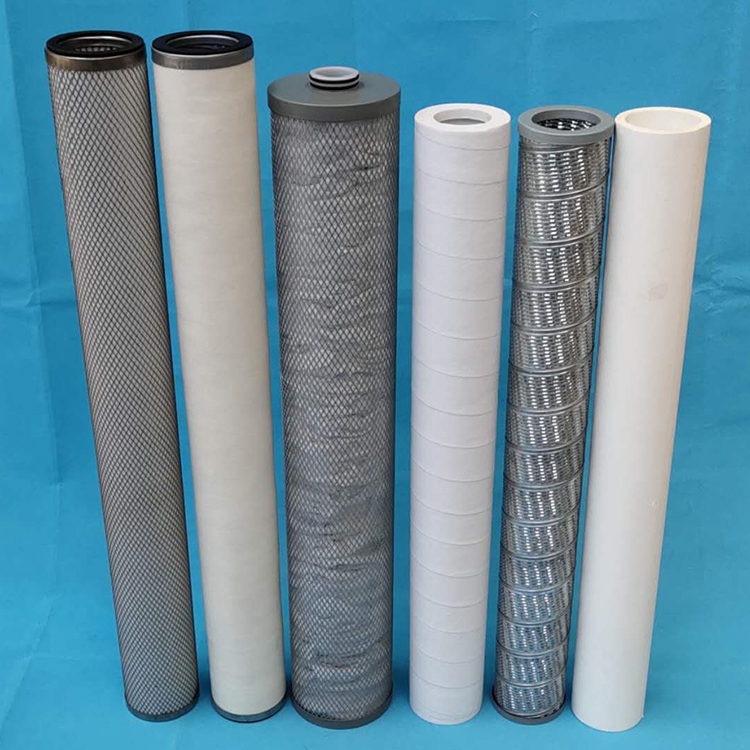 PZC336 Stainless Steel Gas Filter Replacement Filtration Rating 5um