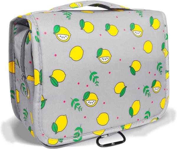 Waterproof Soft Toiletry Bag for Traveling Women Girls Cosmetic Travel Bag