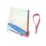 Clear Toiletry Hologram Clutch TPU Cosmetic Bag