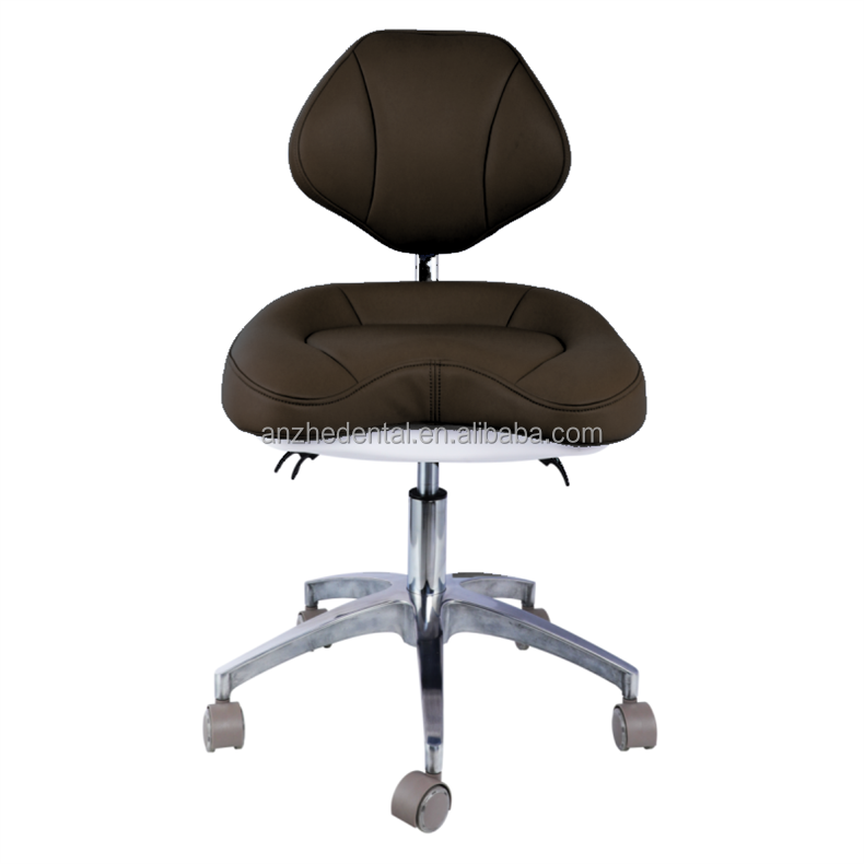 Durable Design Dentist Stool Unique Ergonomic Big Seat Dentist Chair With Wheels
