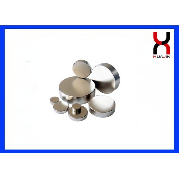 Neodymium Rare Earth NdFeB Disc Magnet Sintering Strong Permanent Type