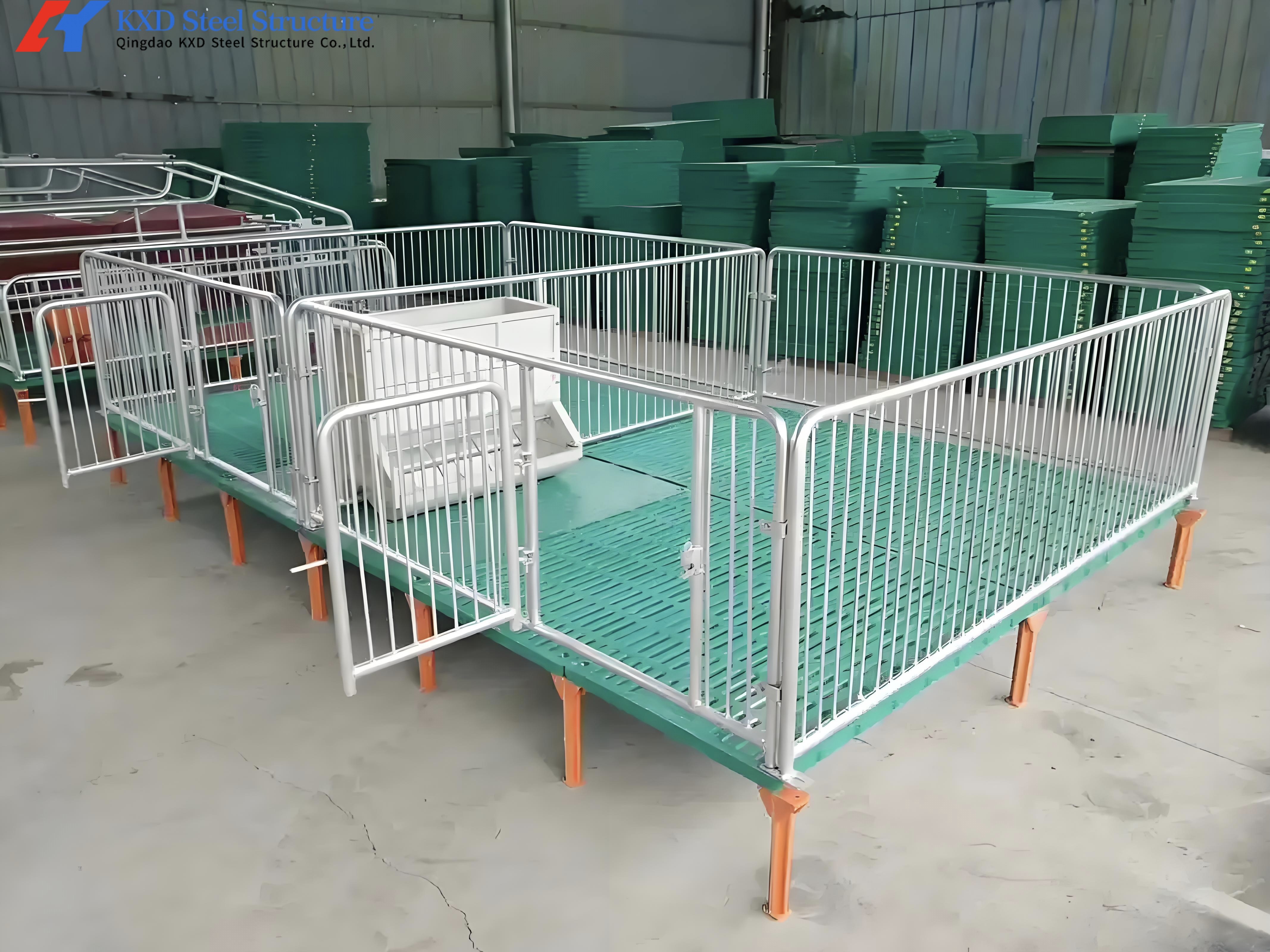Pig Slatted Flooring Customized Piggery Plastic Flooring For Husbandry Equipment