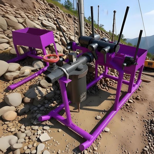 Portable DTH Drilling Rig Compact Horizontal Directional Drilling Machine Hydraulic Drilling Rig
