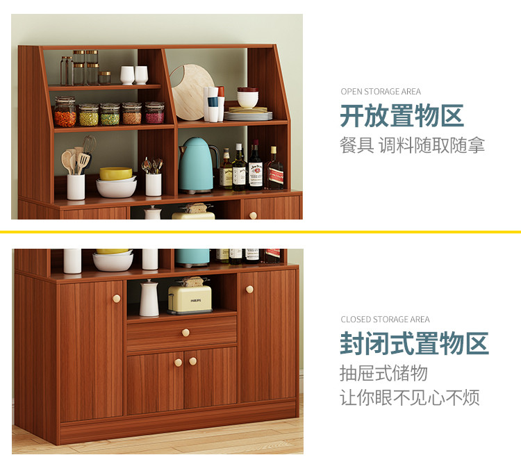 OEM White 80x30x80cm Kitchen Sideboard Cabinet For display