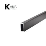 Thickened Aluminum Square Tube Wardrobe Hanging Rail For Clothes