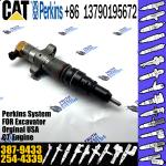 387-9432 387-9433 Diesel Engine Spare Parts CAT For Caterpillar C9 Injector