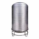 Industrial SS 304 Stainless Steel Water Softener Filter Tank 10 Gallon 20 Gallon