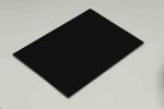 Matte Black PE Aluminum Composite Panel 0.06mm - 0.50mm Interior Aluminium