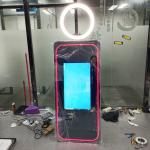 Smart Mirror Image Photo Booth Portable Floor Standing For Wedding