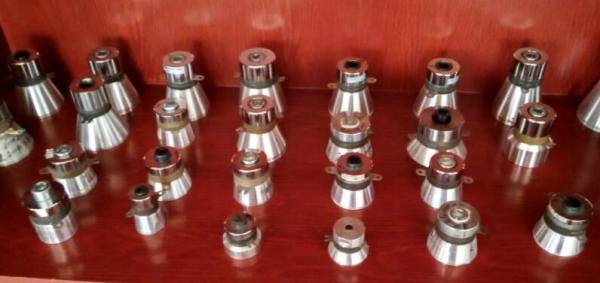 28 Khz Waterproof Ultrasonic Cleaning Transducer For Kitchenware / Metal Parts /