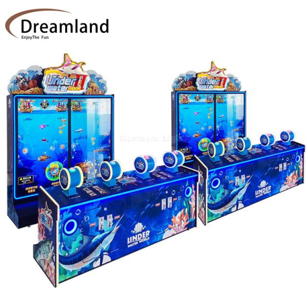 Support ODM OEM Coin Operated Deep Sea Fishing Arcade Machine Suitable For Amusement Game Center And Customized