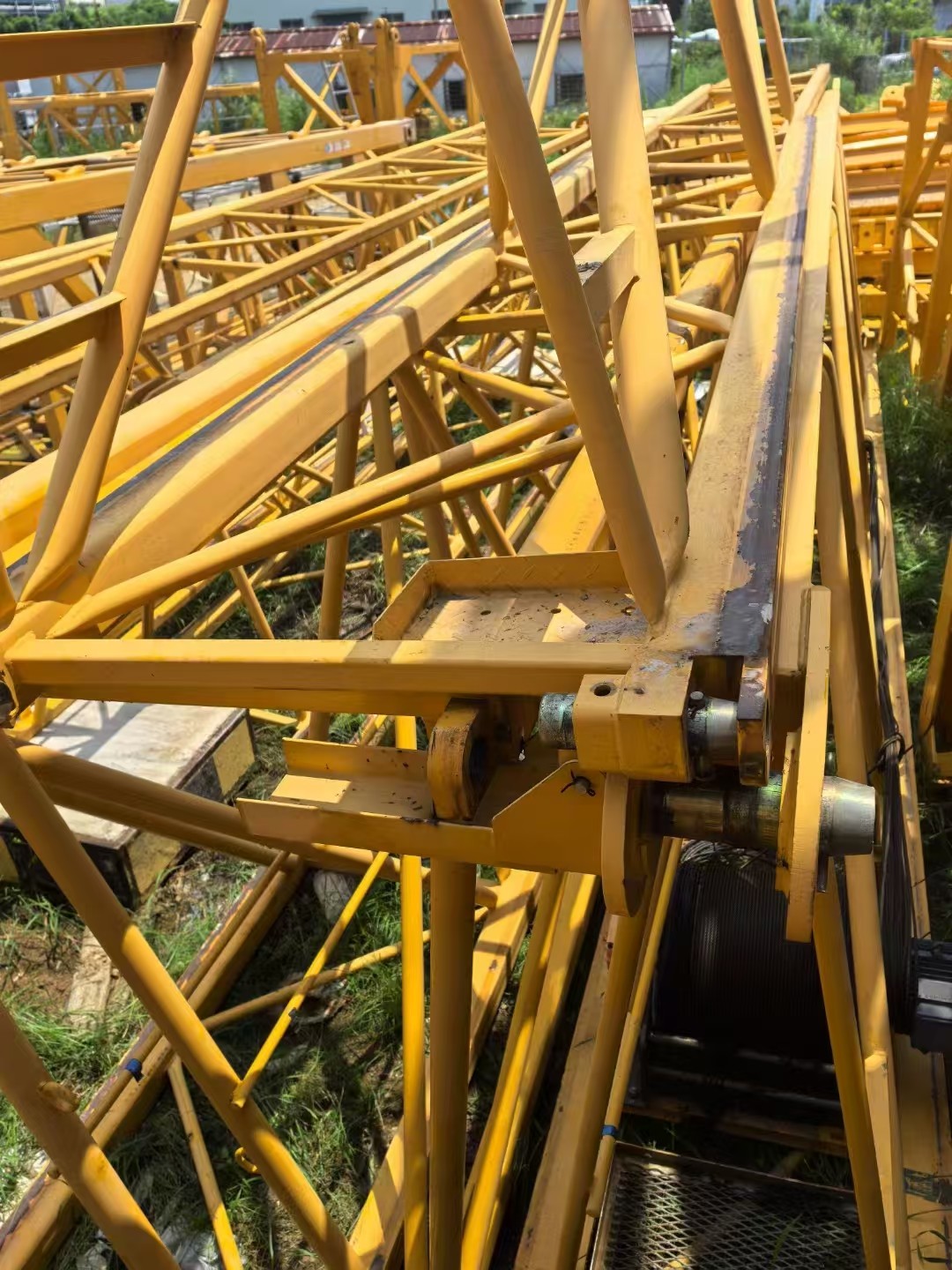High-Performance Construction Tower Crane With 70m Arm Length And 10 Ton Lifting Capacity From Cpbrothers