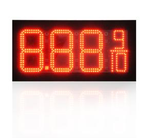 Wholesale Iron Casing 24-inch Gas Station LED Display Board for Outdoor and IP65 Waterproof from china suppliers