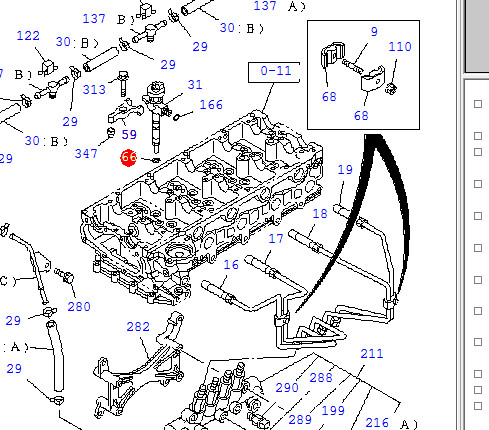 Steel 8-98181540-0 Nozzle Gasket For Fuel Injector