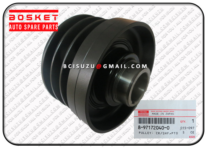 Npr75 Crankshaft Pulley 8-97172040-0 Genuine Isuzu Spare Parts 8971720400