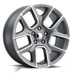 Classic 1500 5 Lug RAM Limited Wheels Rims Fits 22" For Grey All Season Tires
