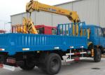Durable Safety XCMG Transporting Telescopic Boom Truck Mounted Crane, 13m Height
